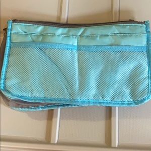 Nylon pocketbook organizer insert